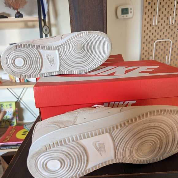 Nike Ebernon Low Pink Suede Monochrom - Picture 4 of 10